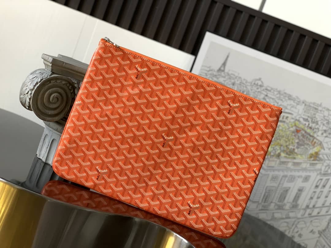 Goyard Senat GM Pouch Orange