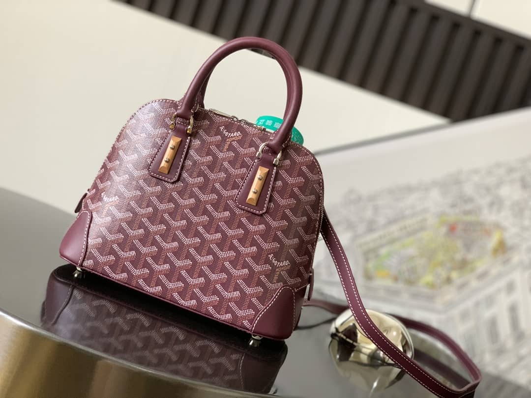 Goyard Vendôme Mini Bag Burgundy