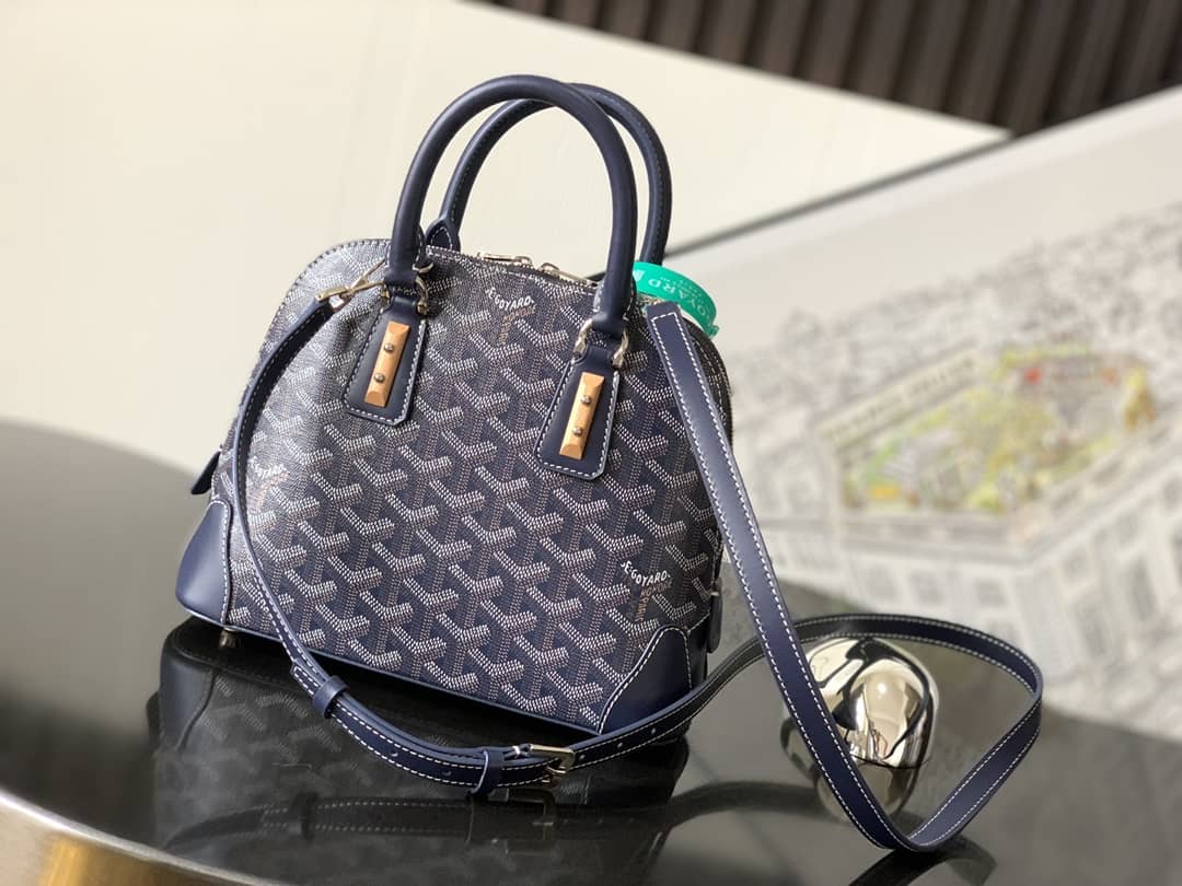 Goyard Vendôme Mini Bag Navy Blue