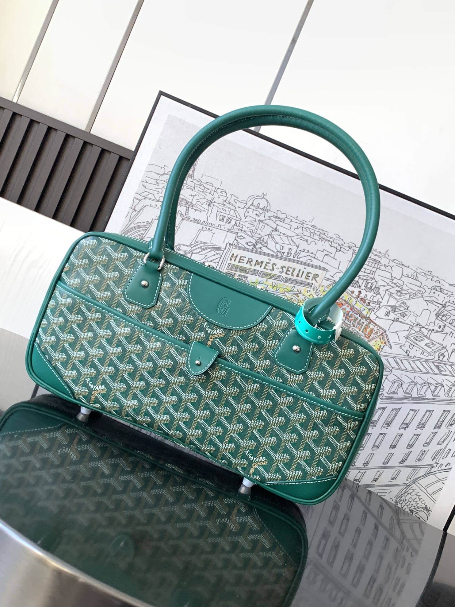 Goyard Vintage Bag Green