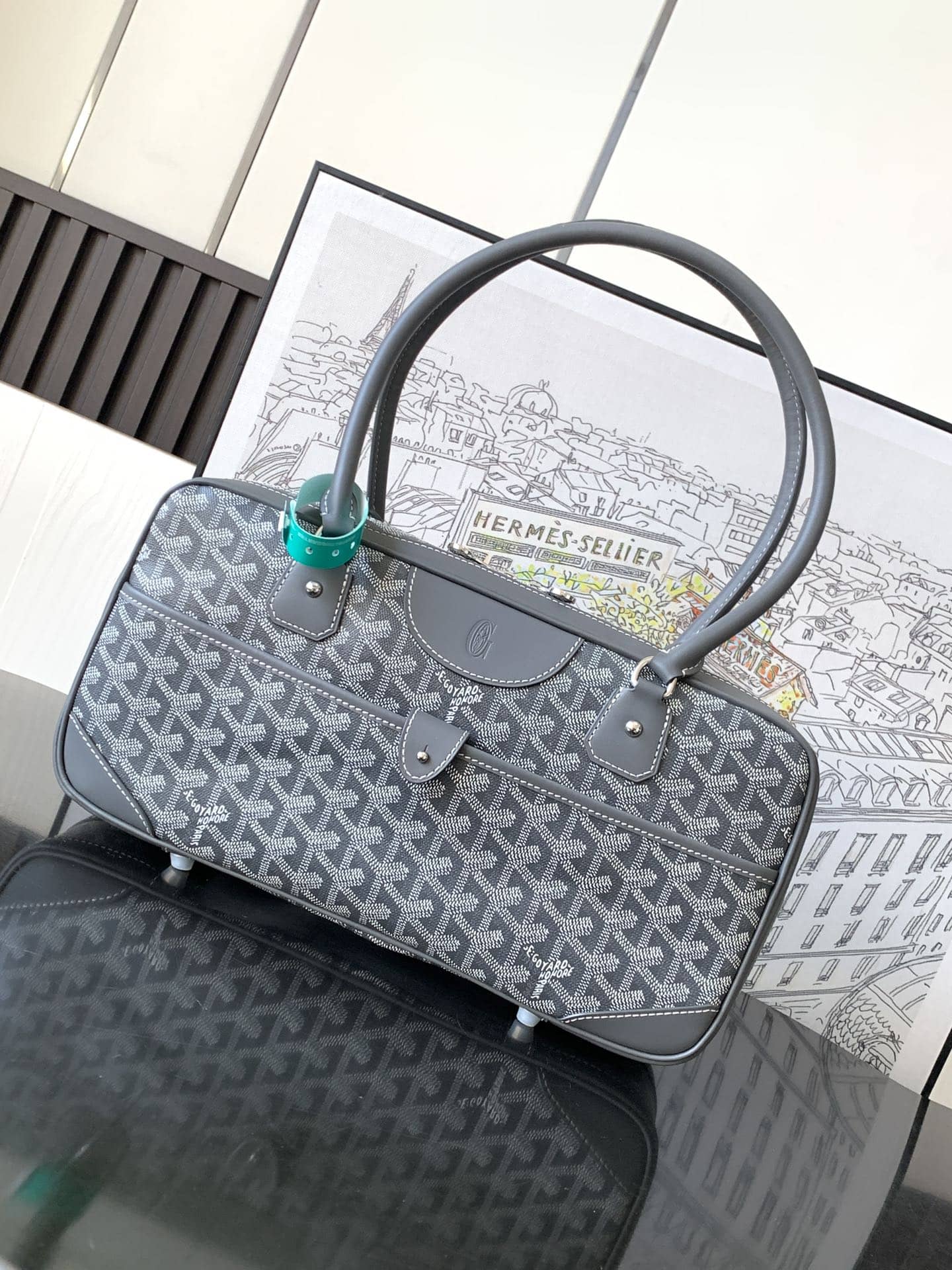 Goyard Vintage Bag Grey