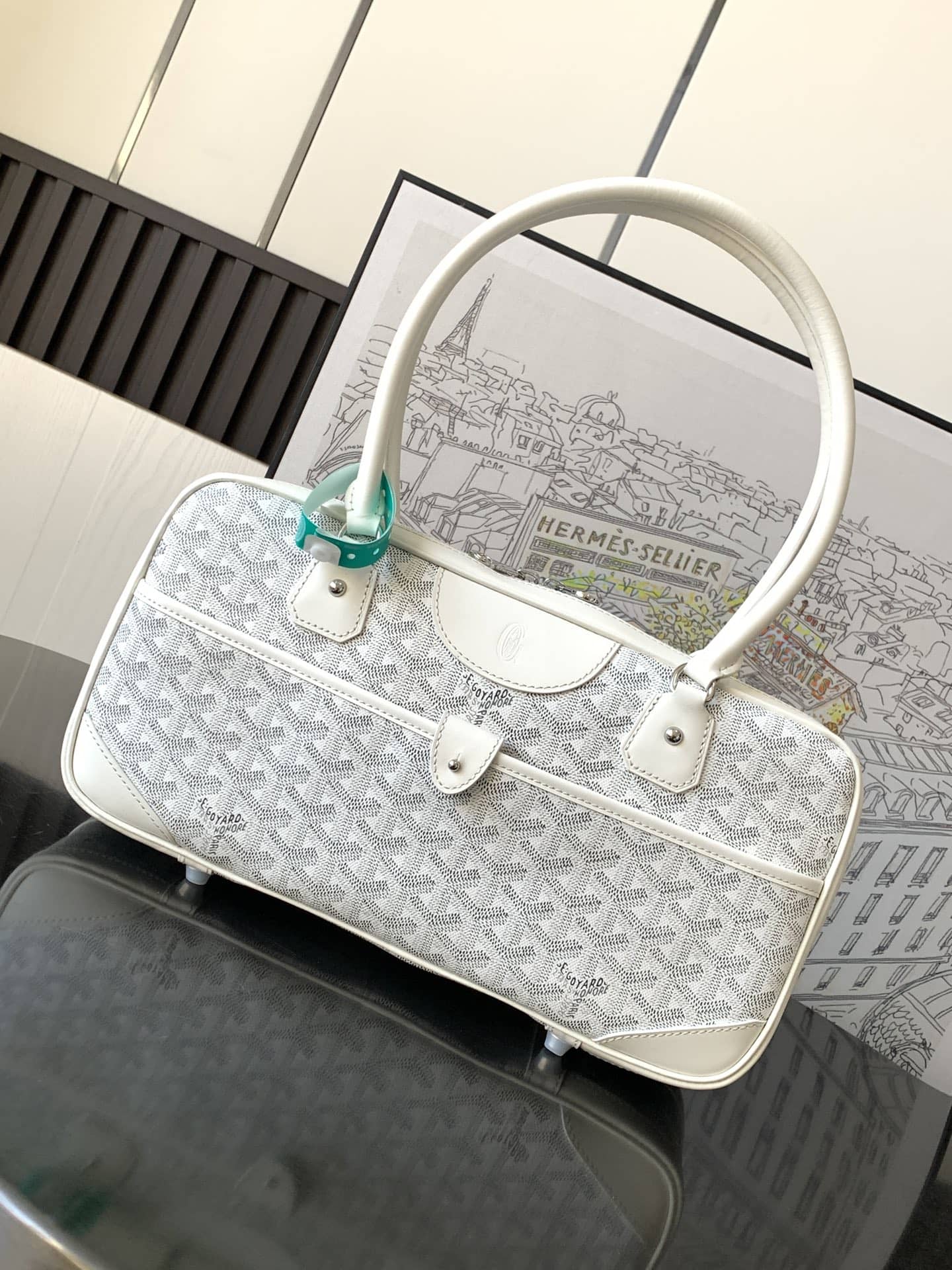 Goyard Vintage Bag White