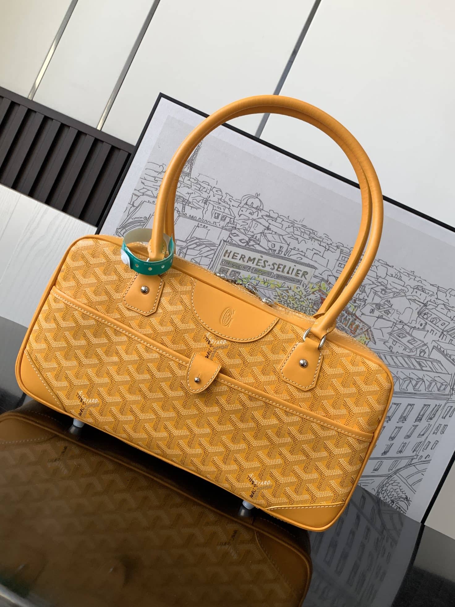 Goyard Vintage Bag Yellow