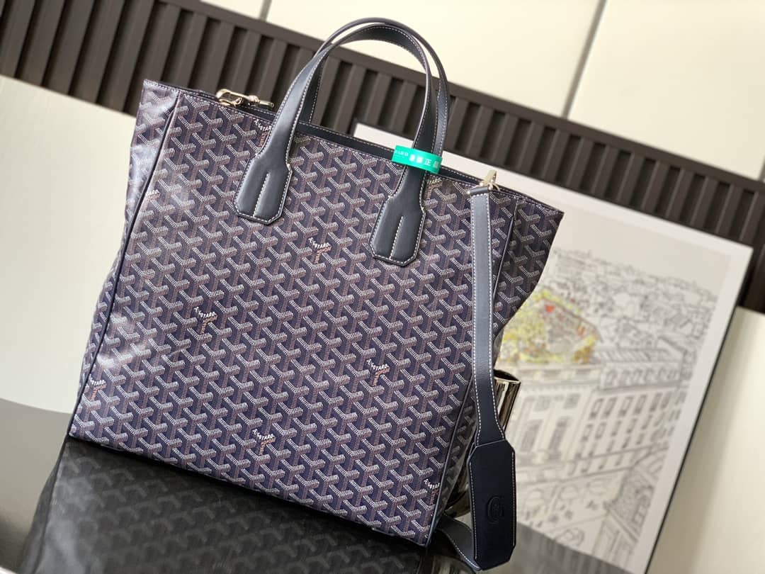 Goyard Voltaire Bag Navy Blue