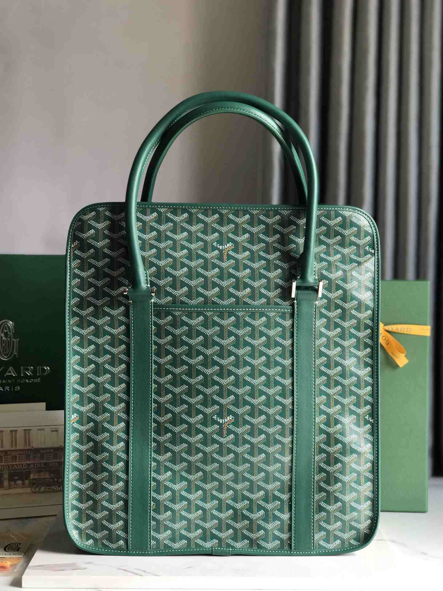 Goyard Bourgogne Bag Green