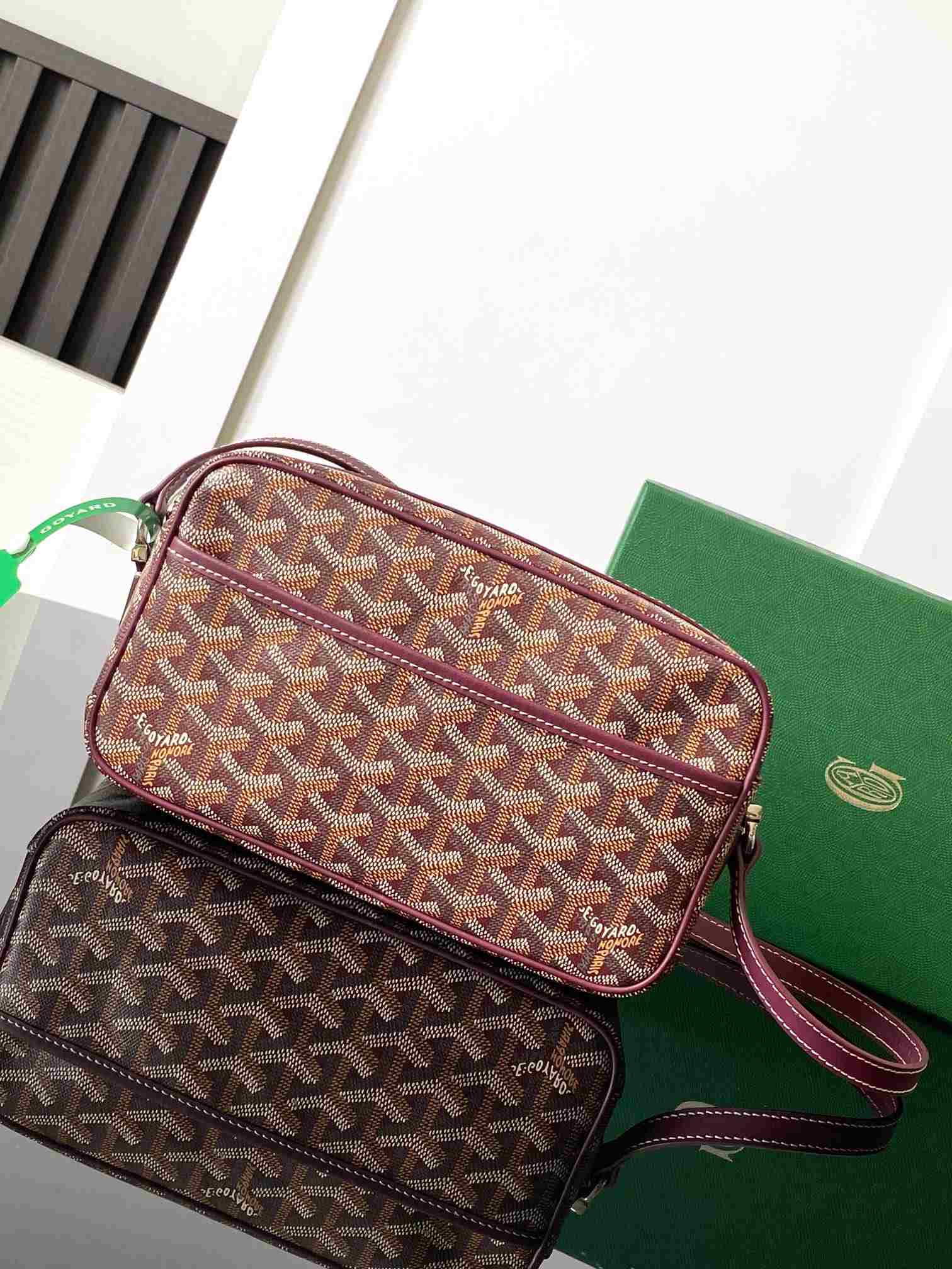 Goyard Cap-Vert PM Bag Burgundy
