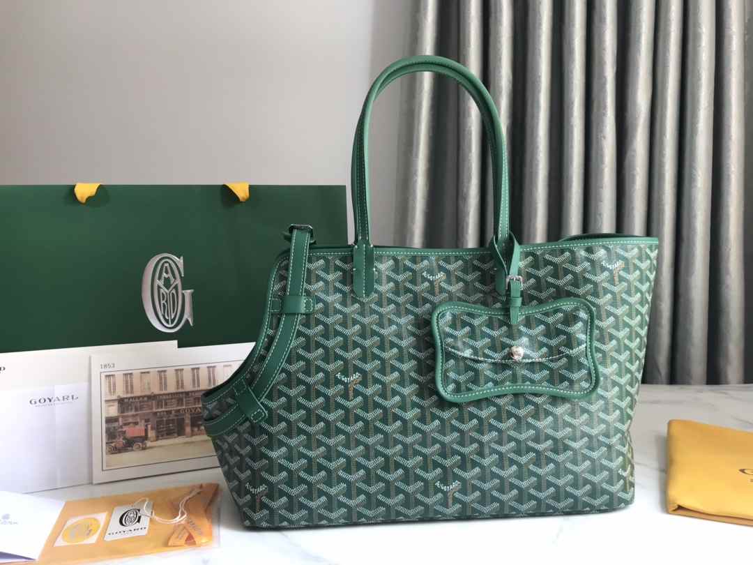 Goyard Chien Gris Bag Green