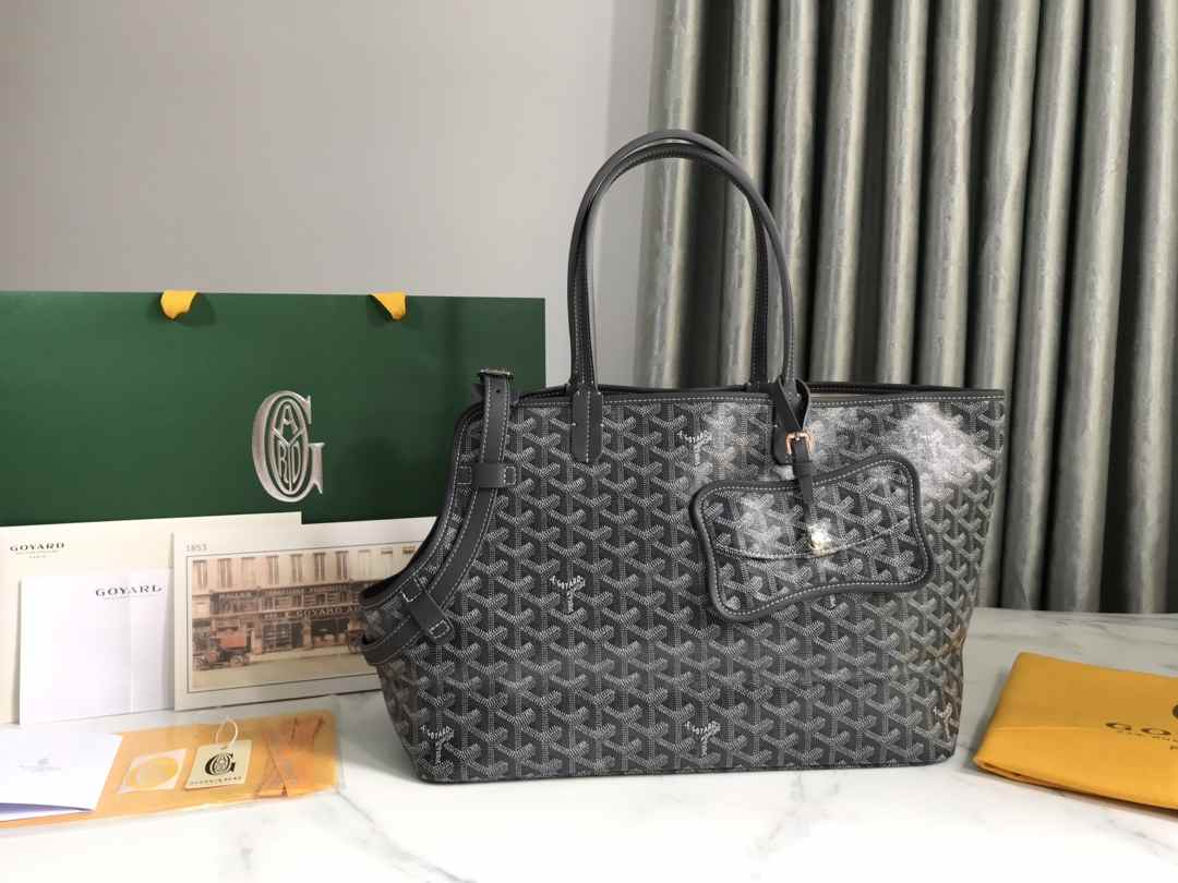 Goyard Chien Gris Bag Grey