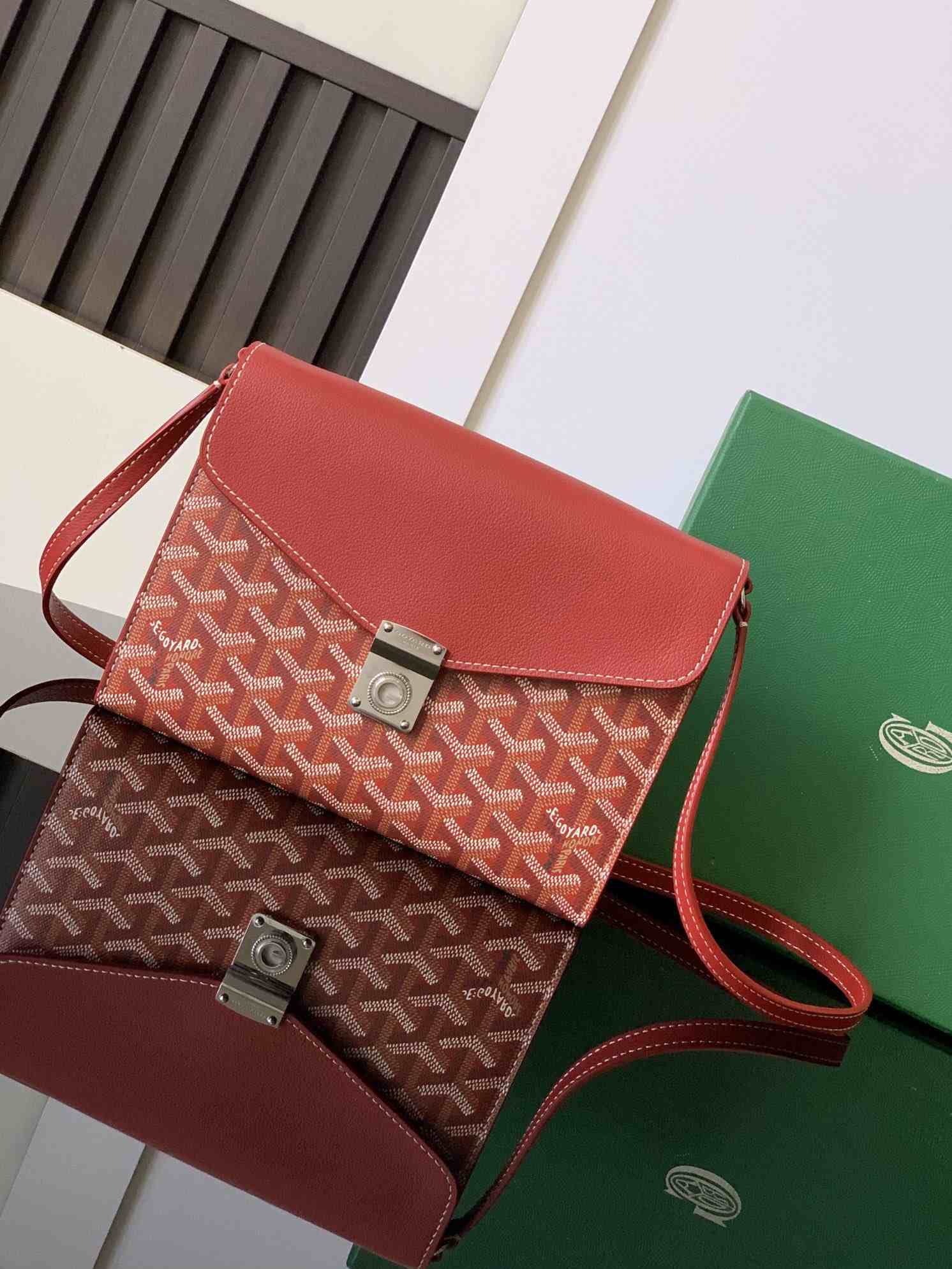 Goyard Chypre Wallet-Pouch Red
