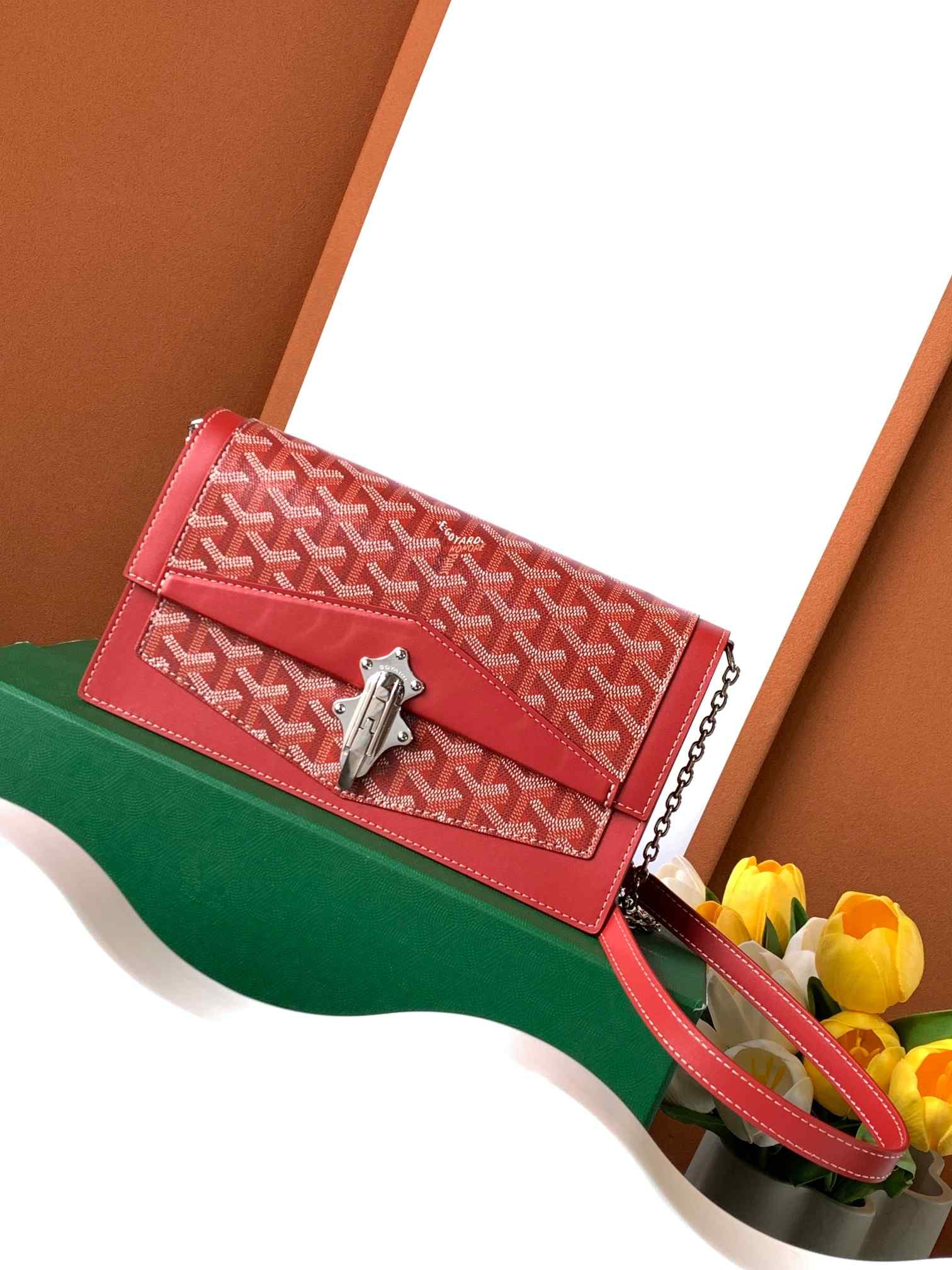 Goyard Duchesse Marie-Caroline Bag Red