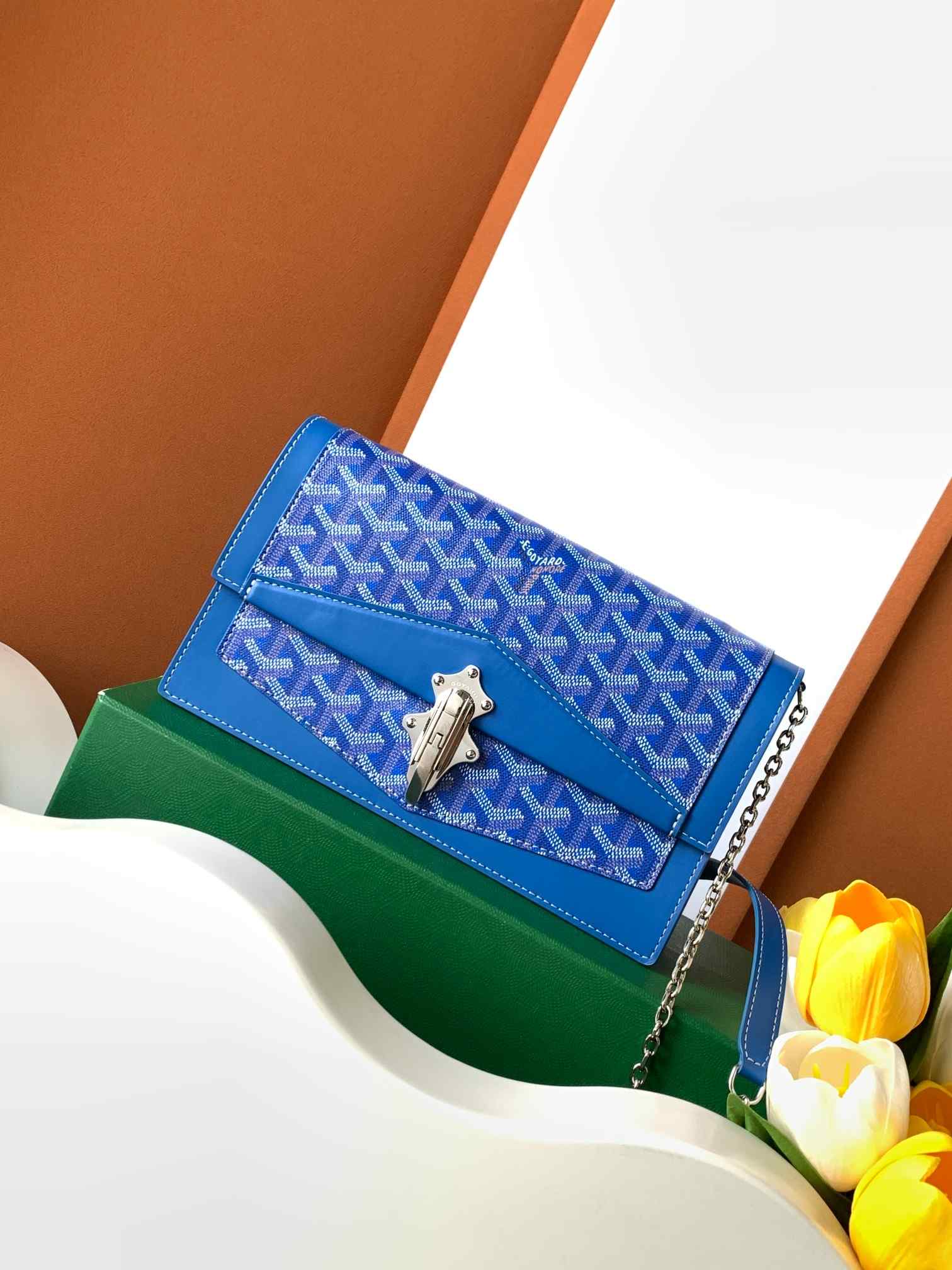 Goyard Duchesse Marie-Caroline Bag Sky Blue