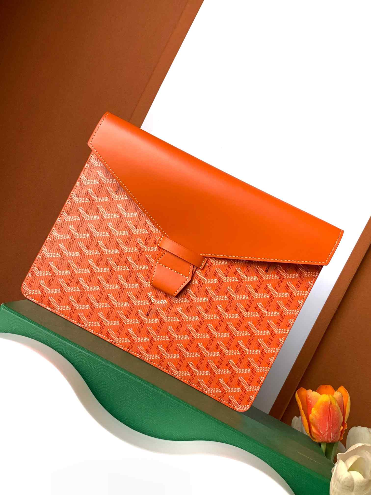 Goyard Goyard Camondo 2 Pouch Orange