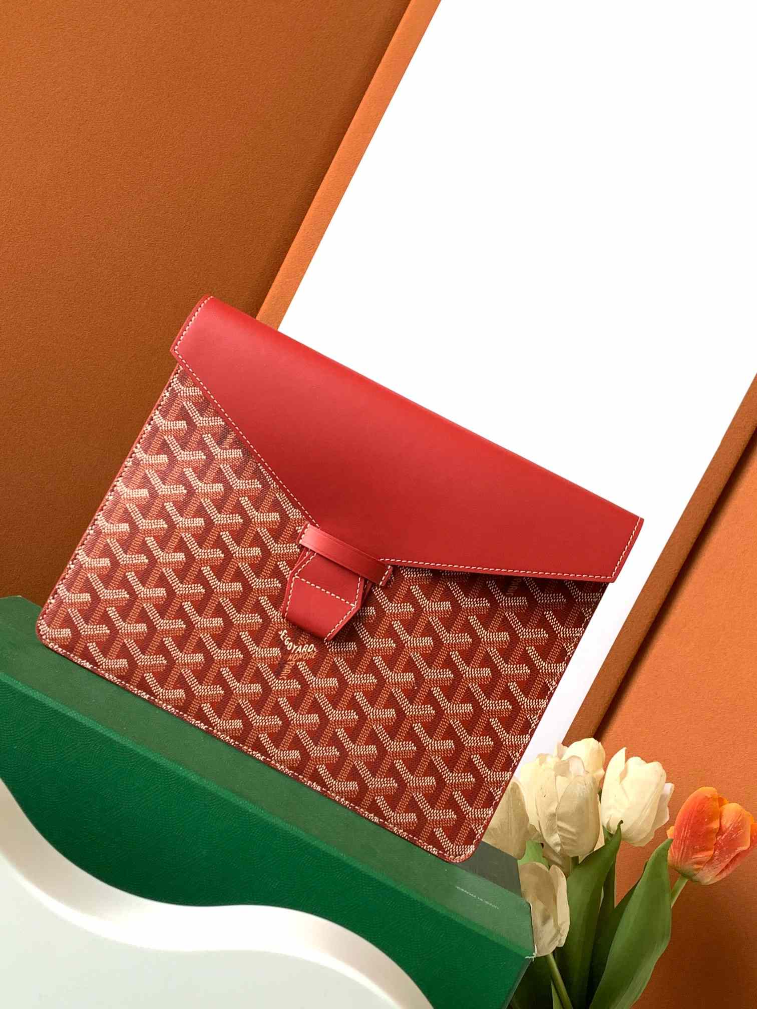 Goyard Goyard Camondo 2 Pouch Red