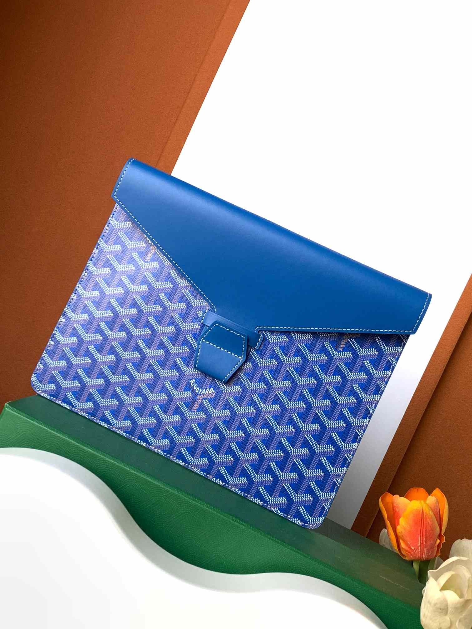 Goyard Goyard Camondo 2 Pouch Sky Blue