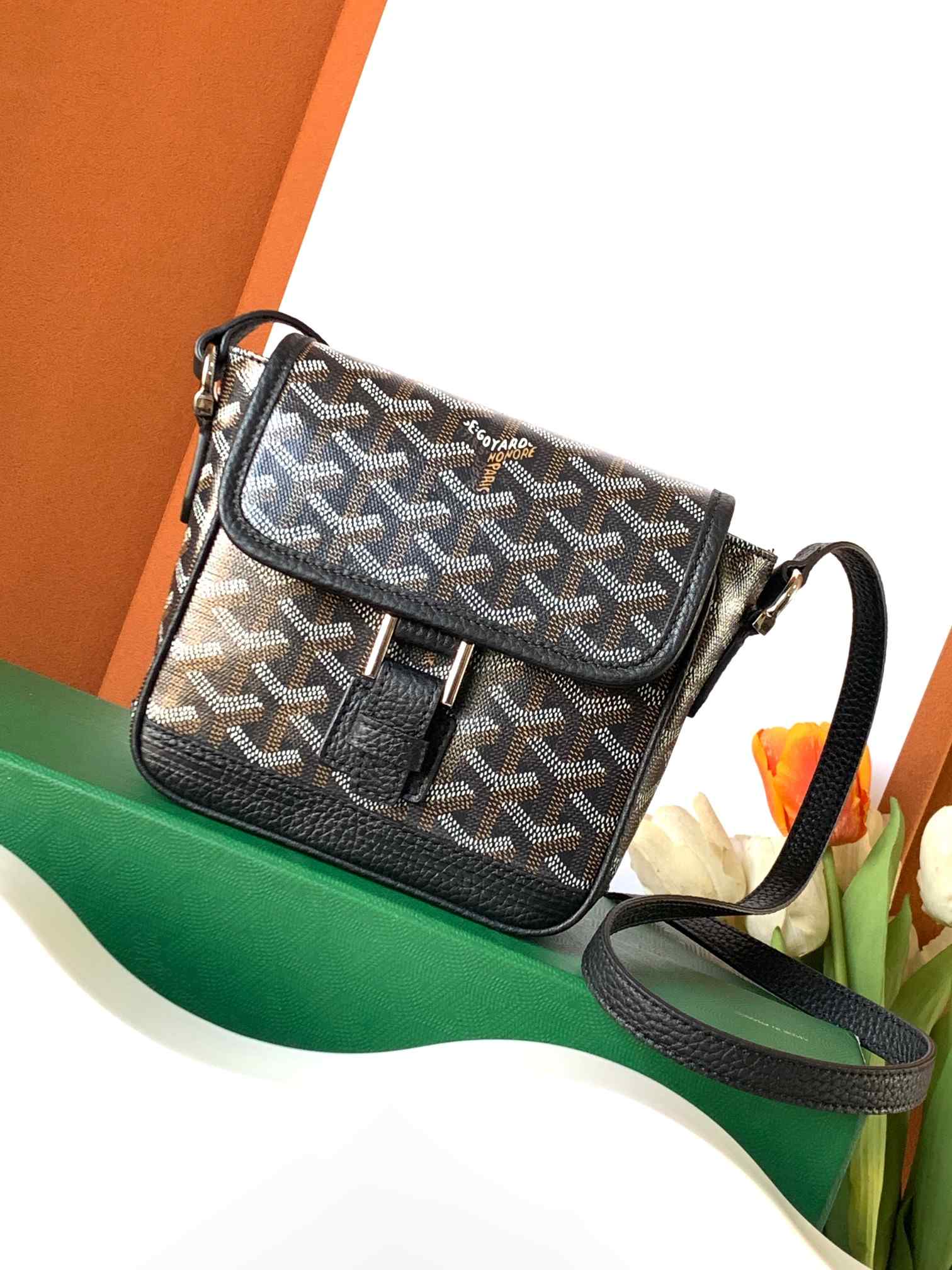 Goyard Grand Bleu PM Bag Black