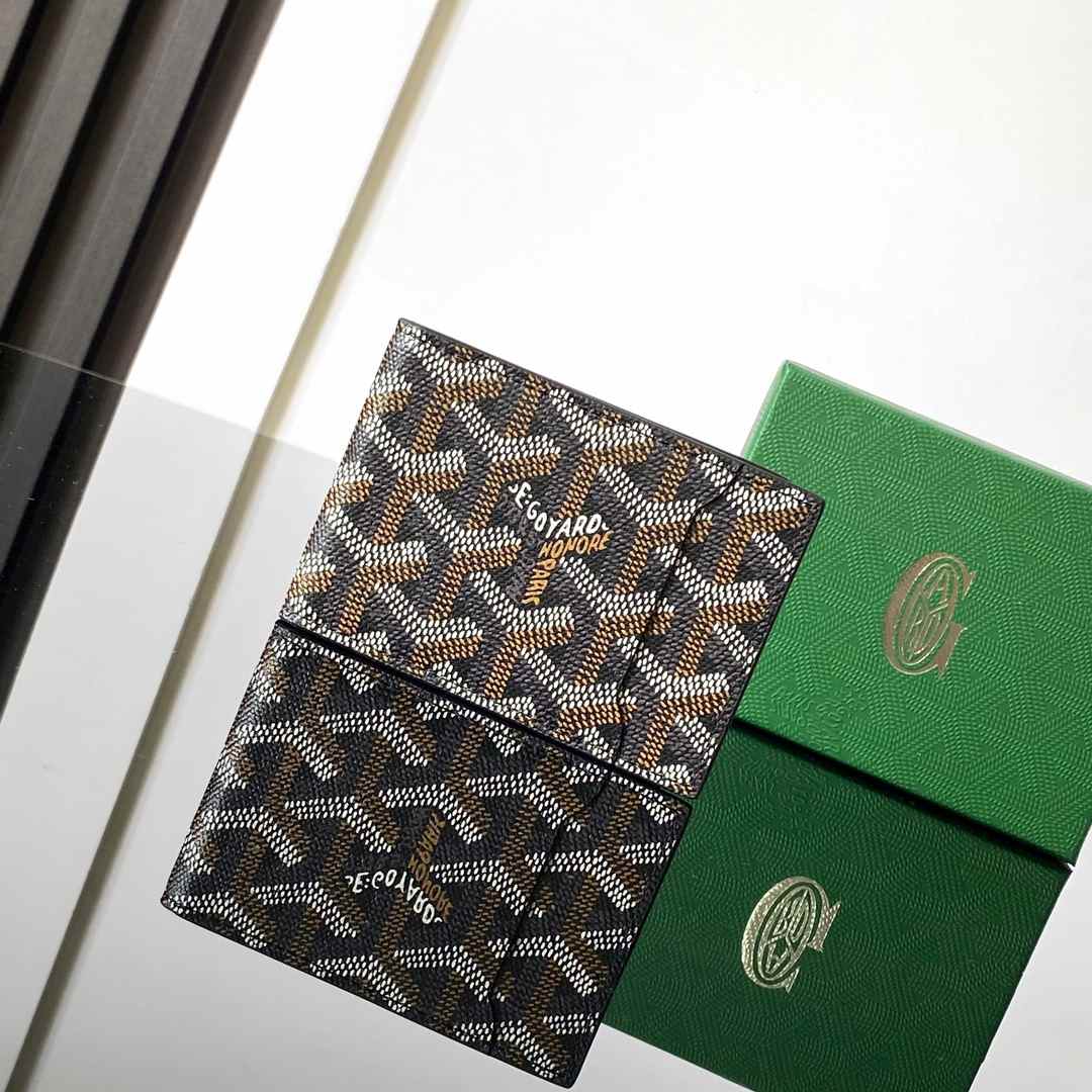 Goyard Insert Victoire Card Wallet Black