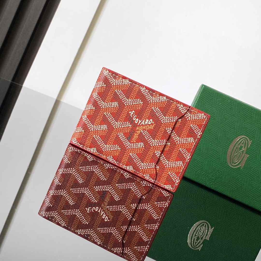 Goyard Insert Victoire Card Wallet Red