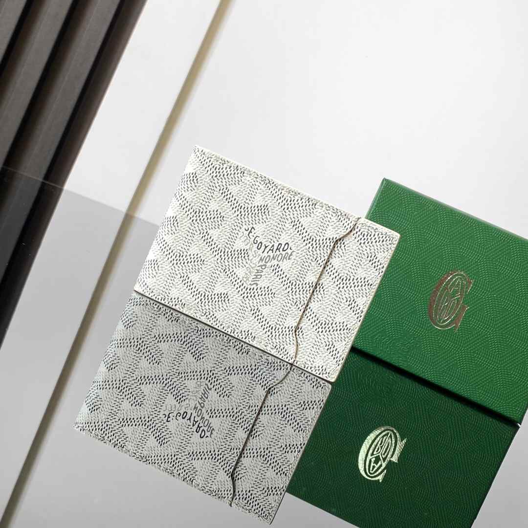 Goyard Insert Victoire Card Wallet White