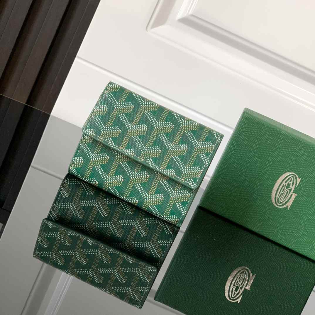 Goyard Marigny Wallet Green