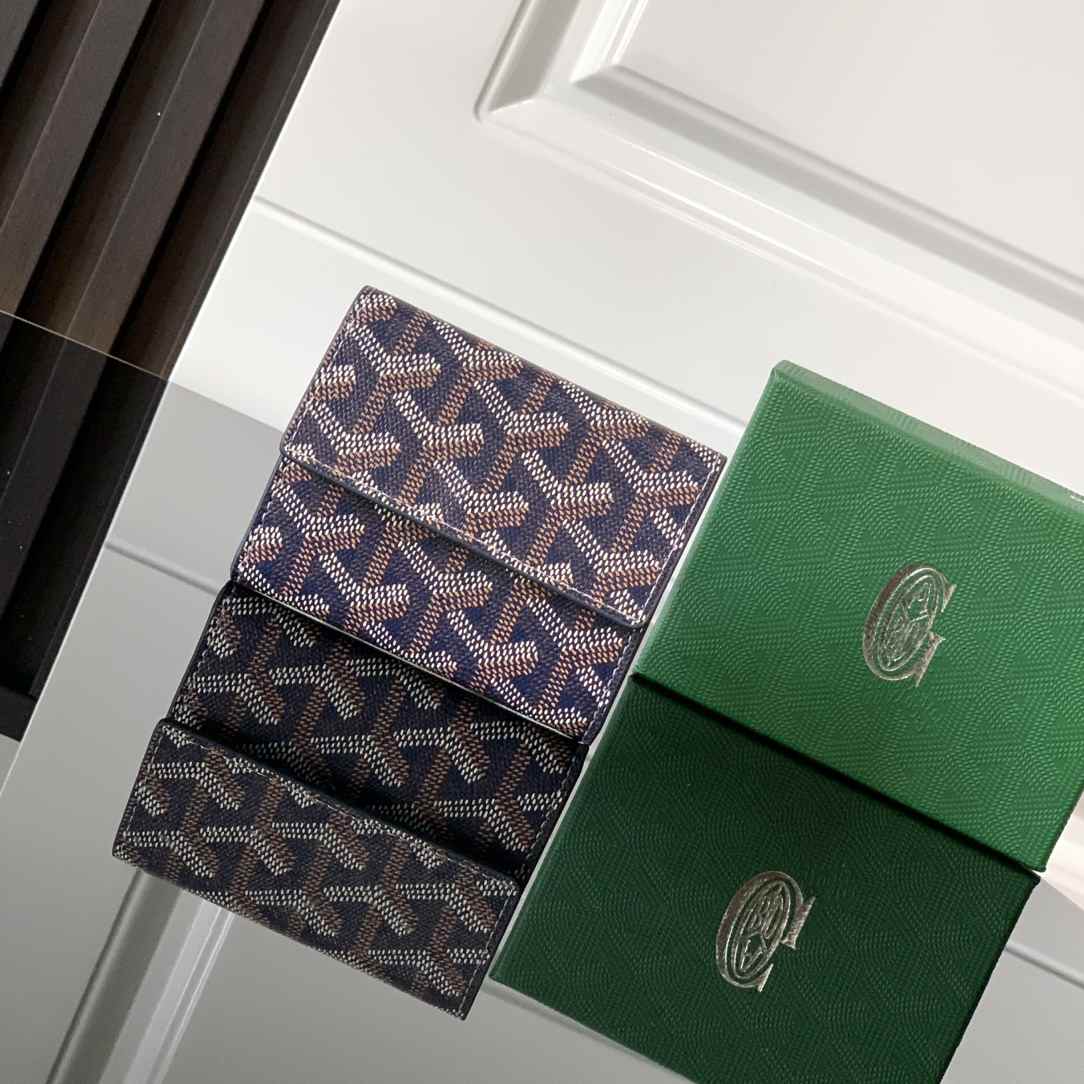 Goyard Marigny Wallet Navy Blue