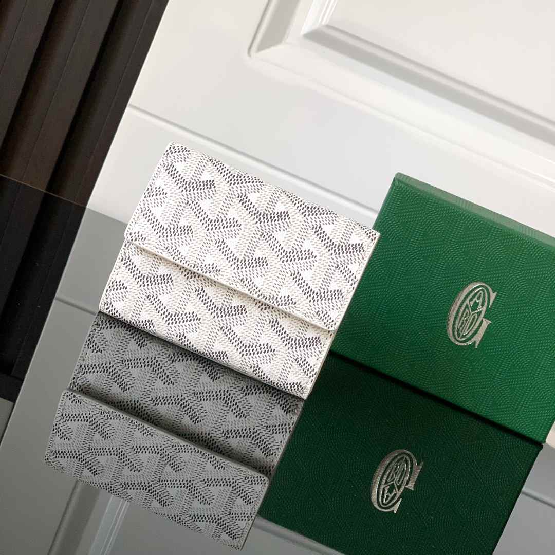 Goyard Marigny Wallet White