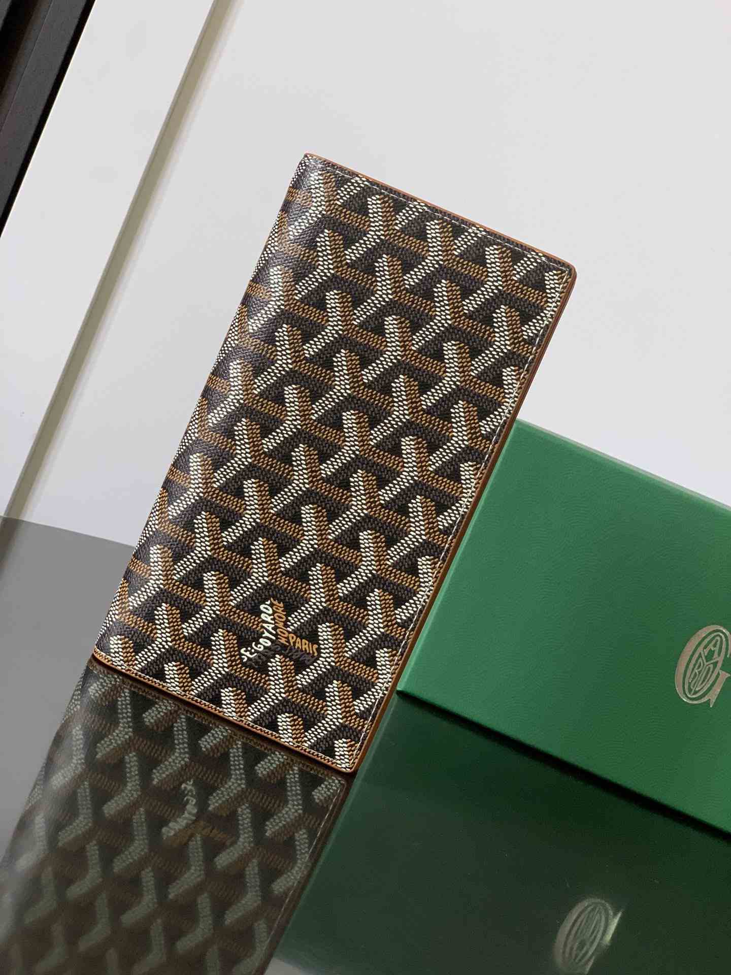 Goyard Richelieu Wallet Black & Tan