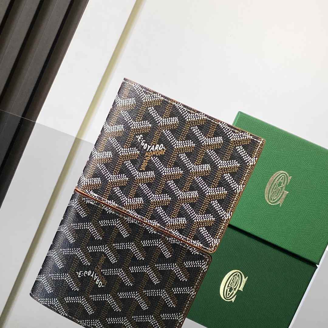 Goyard Saint-Florentin Wallet Black & Tan