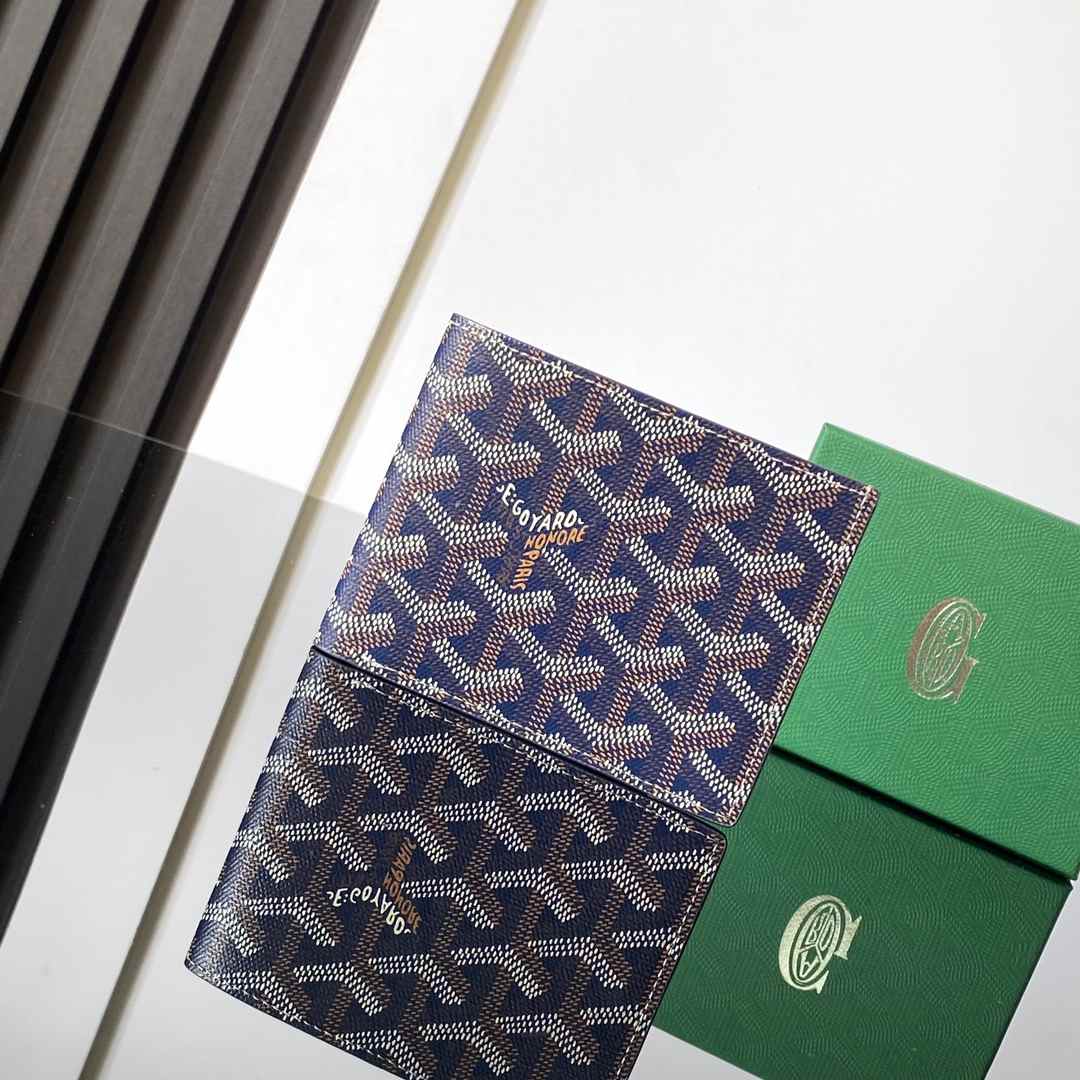 Goyard Saint-Florentin Wallet Navy Blue
