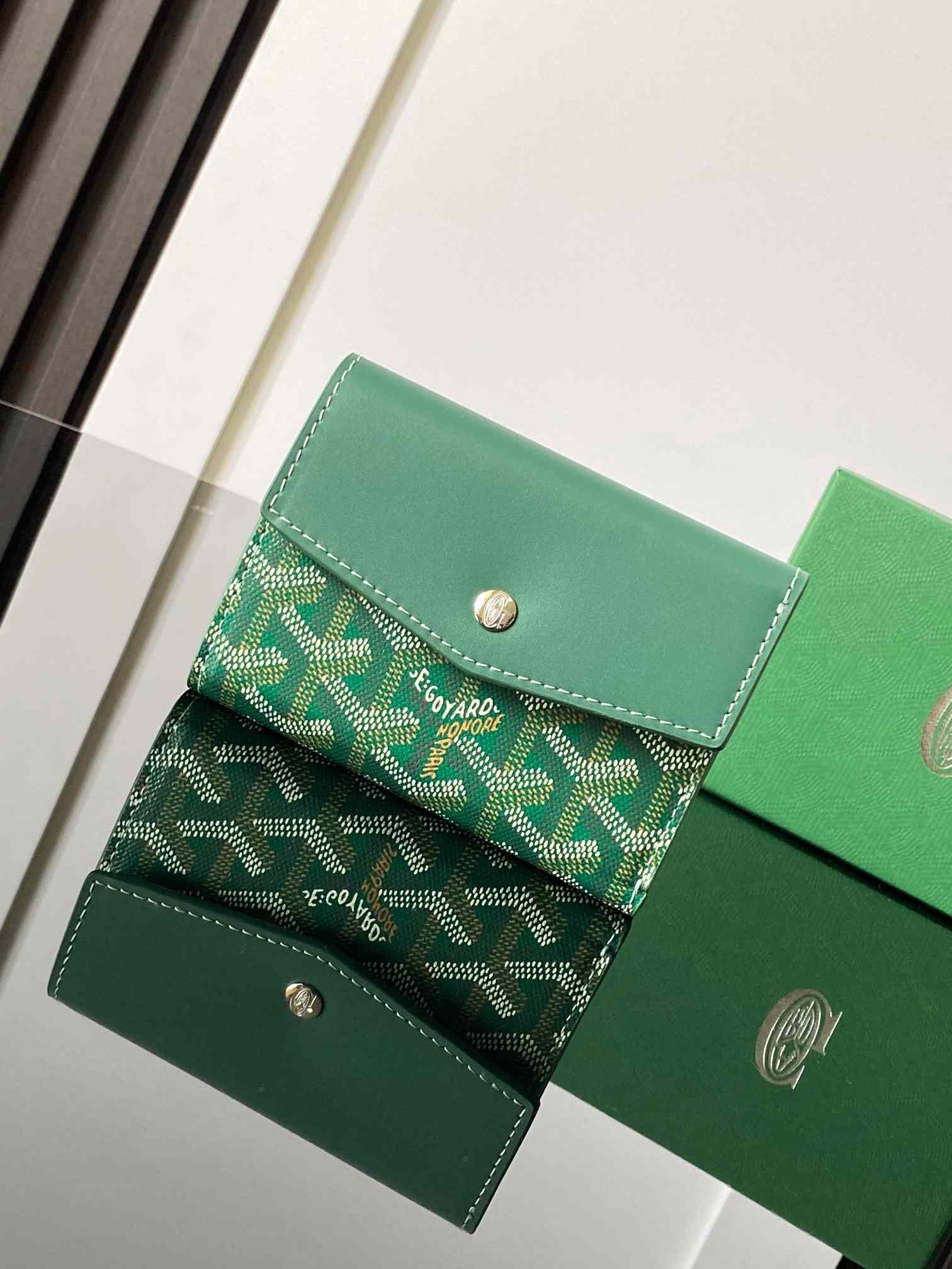 Goyard Saint-Gabriel Wallet Green