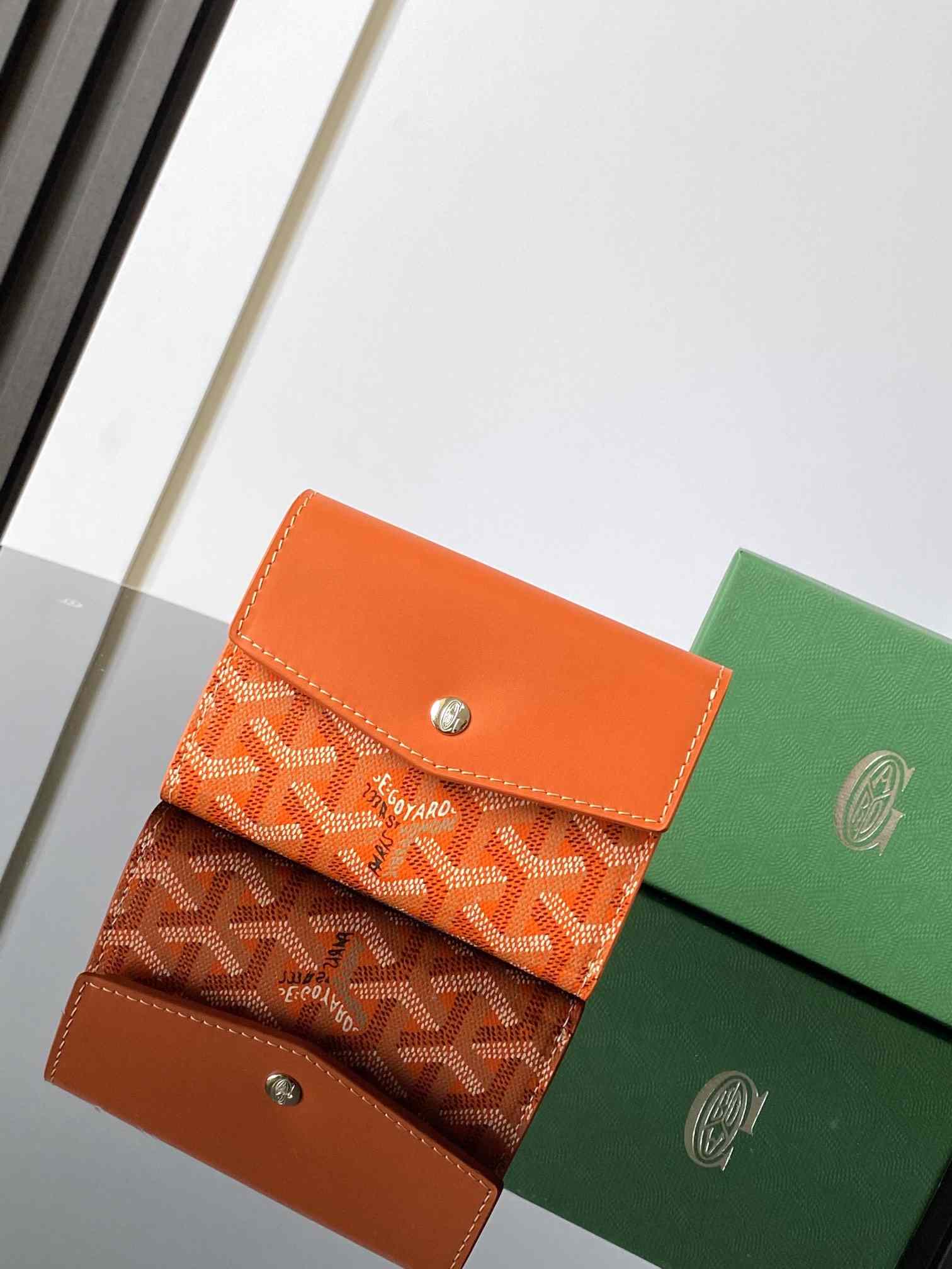 Goyard Saint-Gabriel Wallet Orange