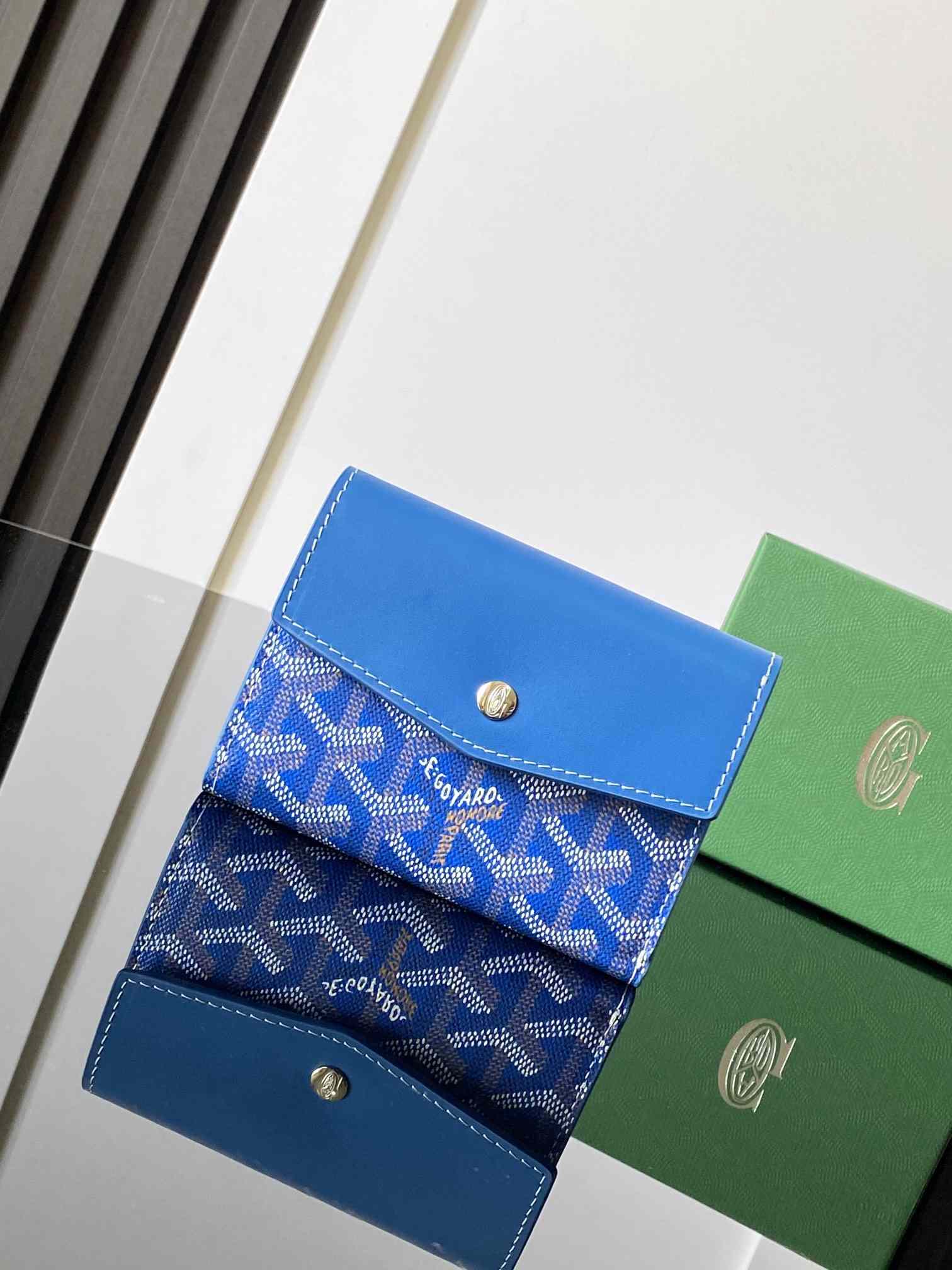 Goyard Saint-Gabriel Wallet Sky Blue