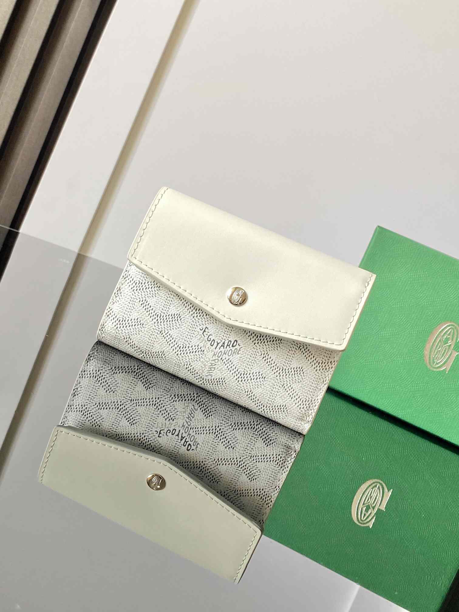 Goyard Saint-Gabriel Wallet White