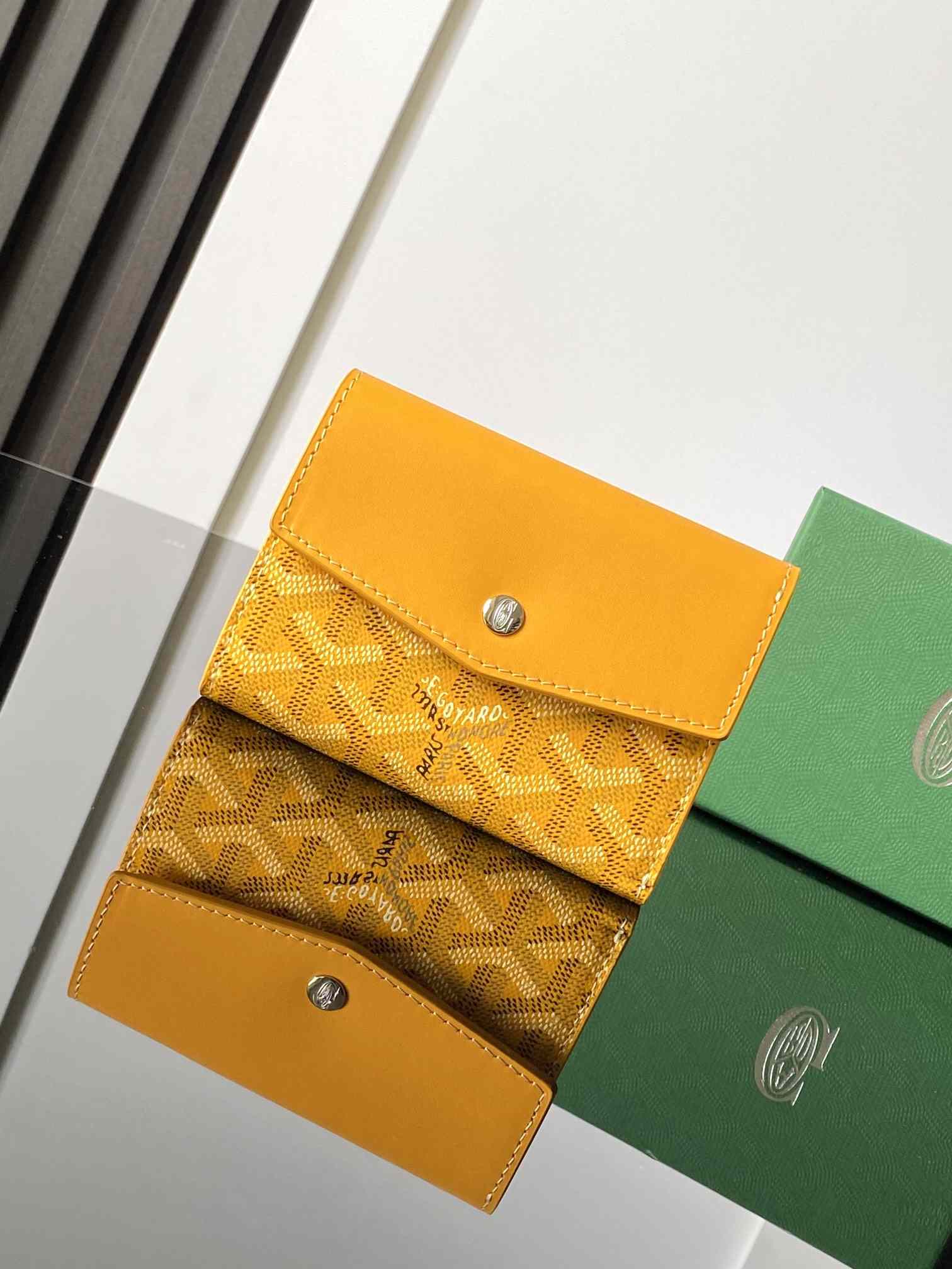 Goyard Saint-Gabriel Wallet Yellow