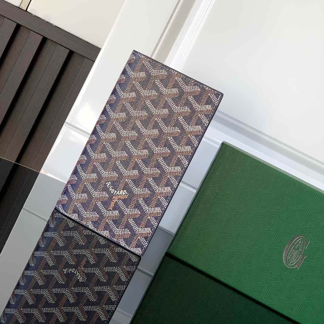 Goyard Saint-Lambert Wallet Navy Blue