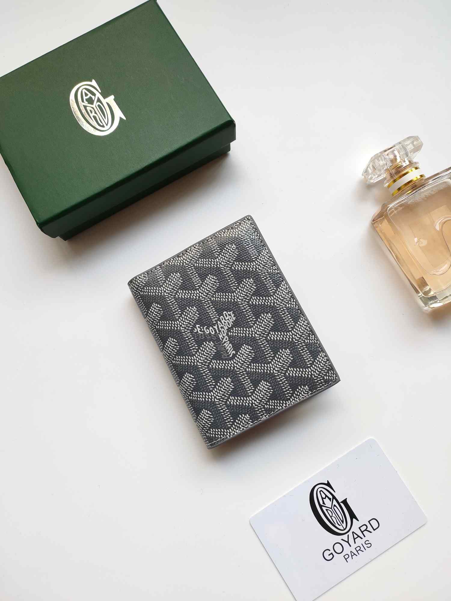 Goyard Saint-Marc Card Wallet Grey