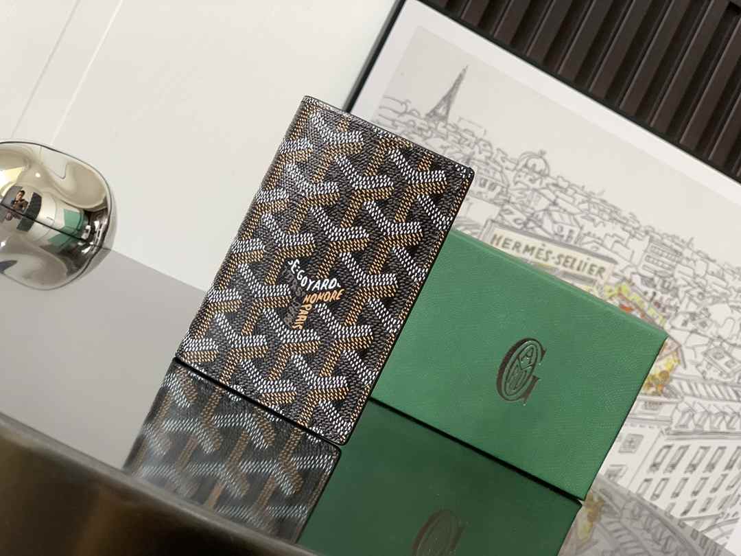 Goyard Saint-Pierre Card Wallet Black