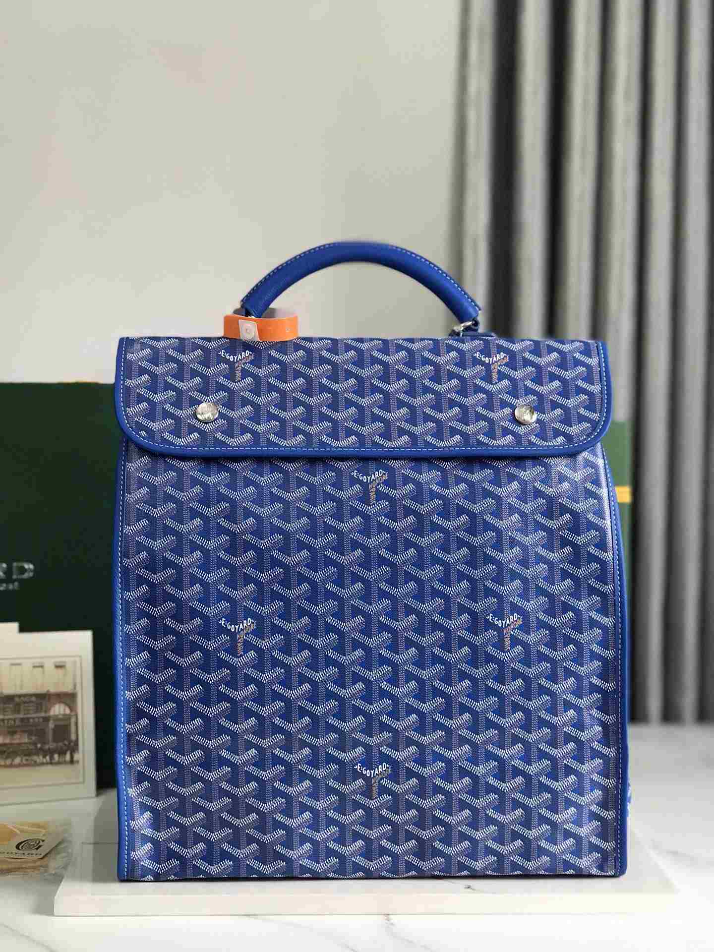 Goyard Saint Léger Backpack Sky Blue