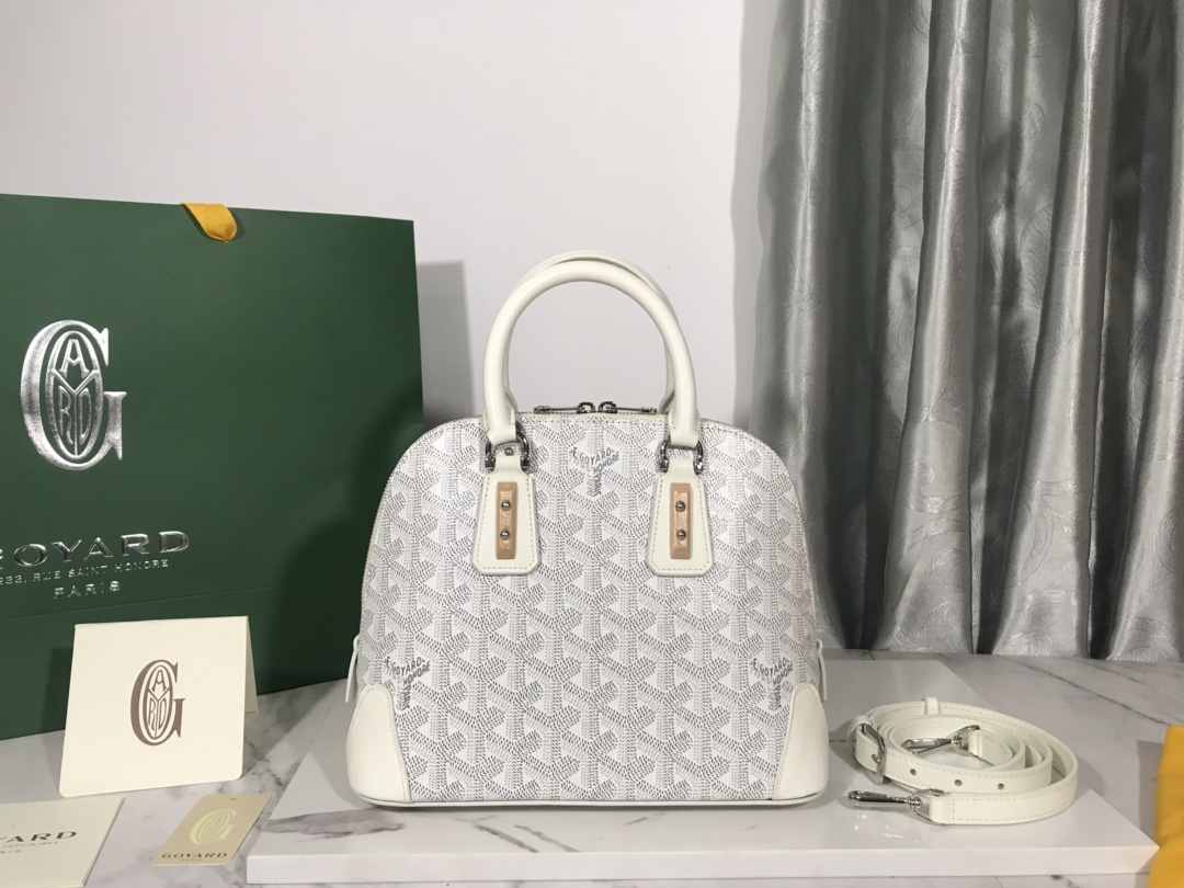 Goyard Vendôme Mini Bag White