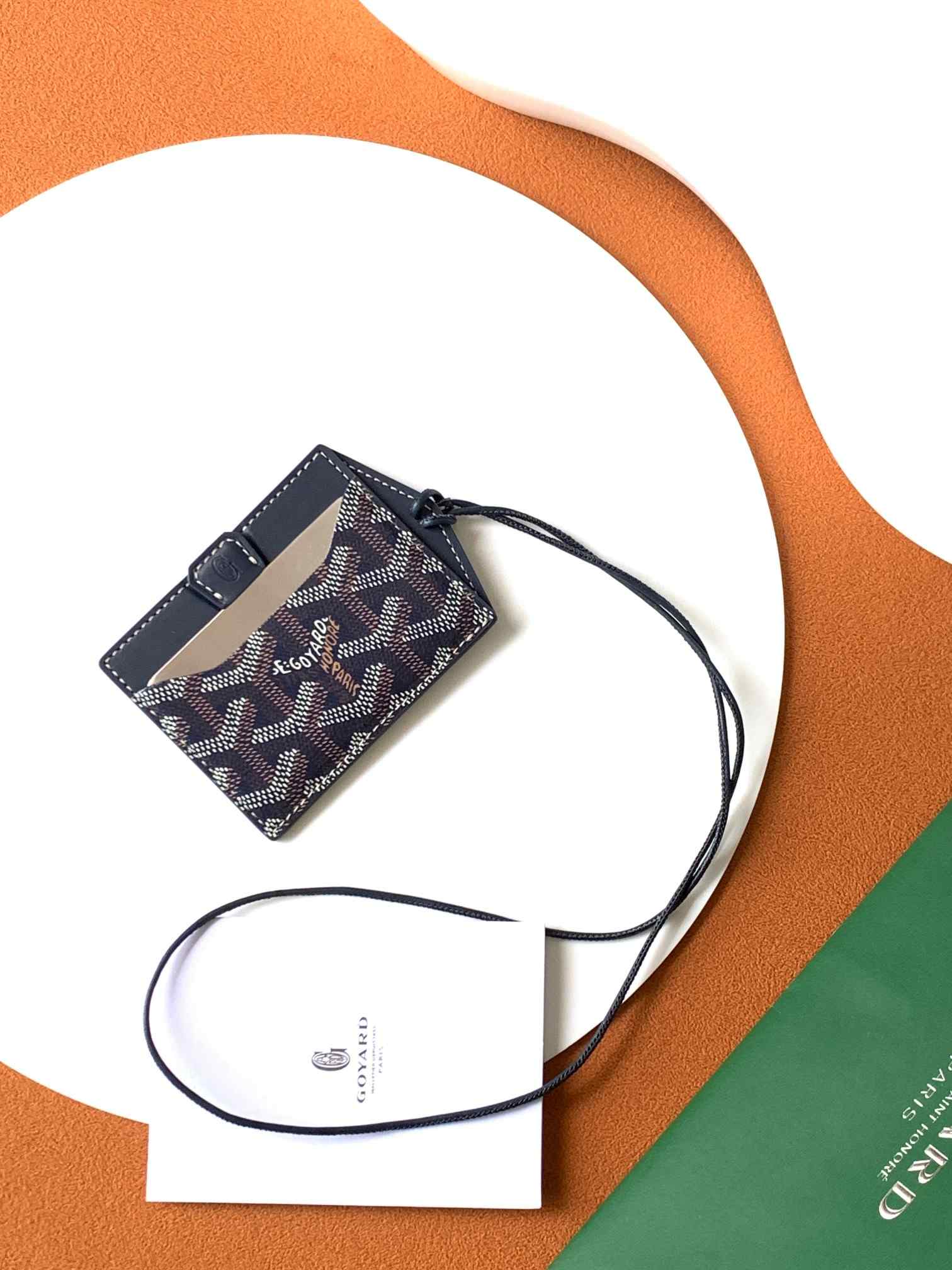 Goyard Vénus Bag Mirror Navy Blue