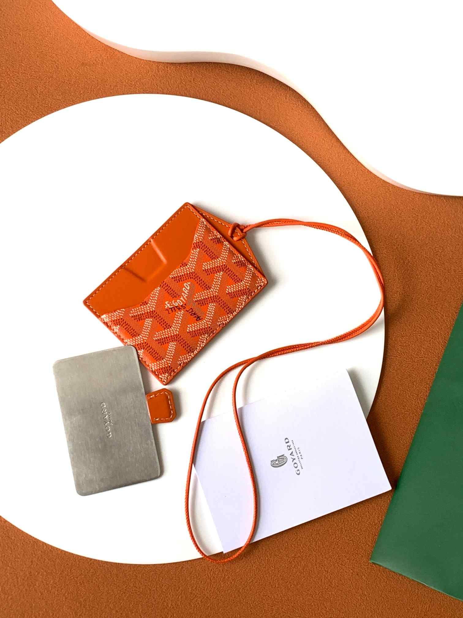 Goyard Vénus Bag Mirror Orange