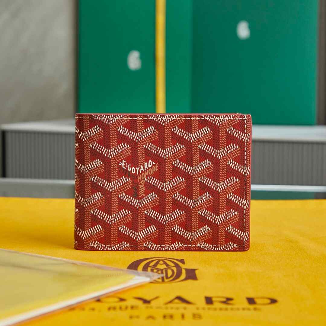Goyard Victoire Wallet Red