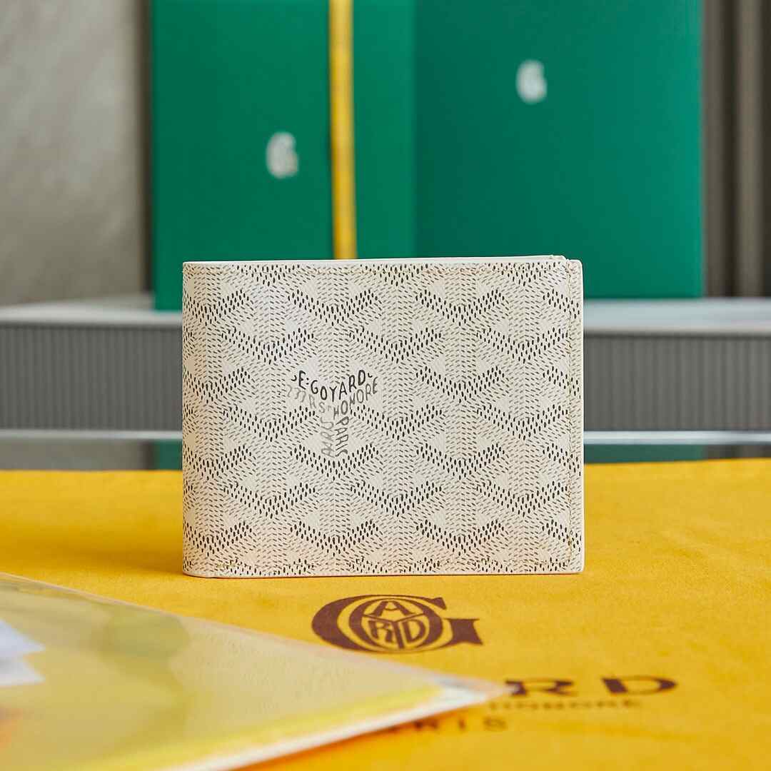 Goyard Victoire Wallet White