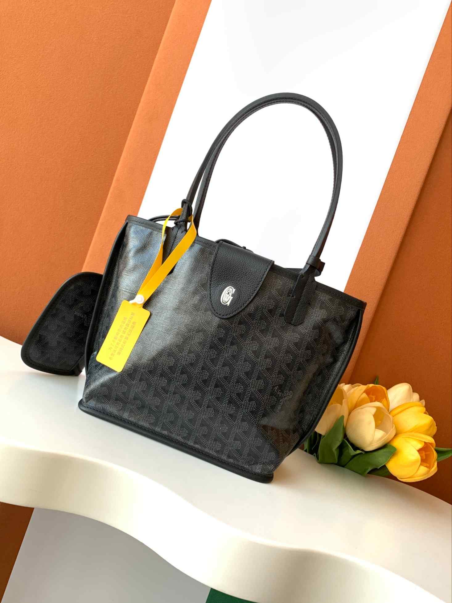 Goyard Anjou Mini Bag Jet Black