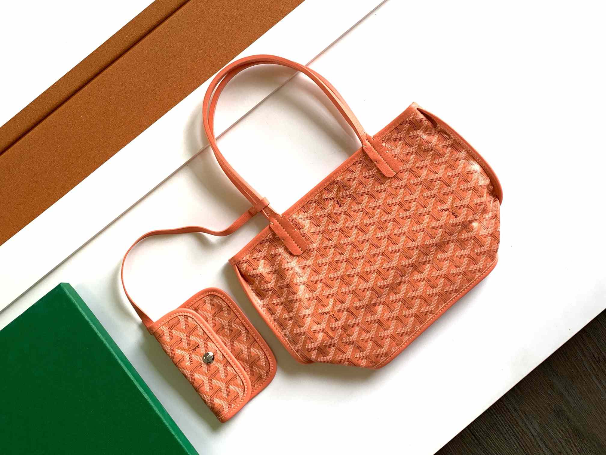 Goyard Anjou Mini Bag Orange