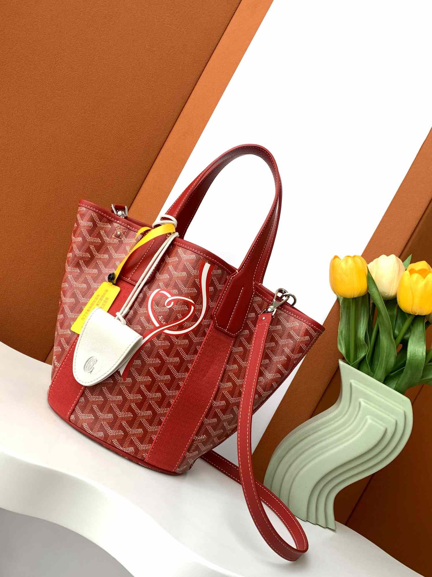 Goyard Belharra PM Bag Limited Edition Red