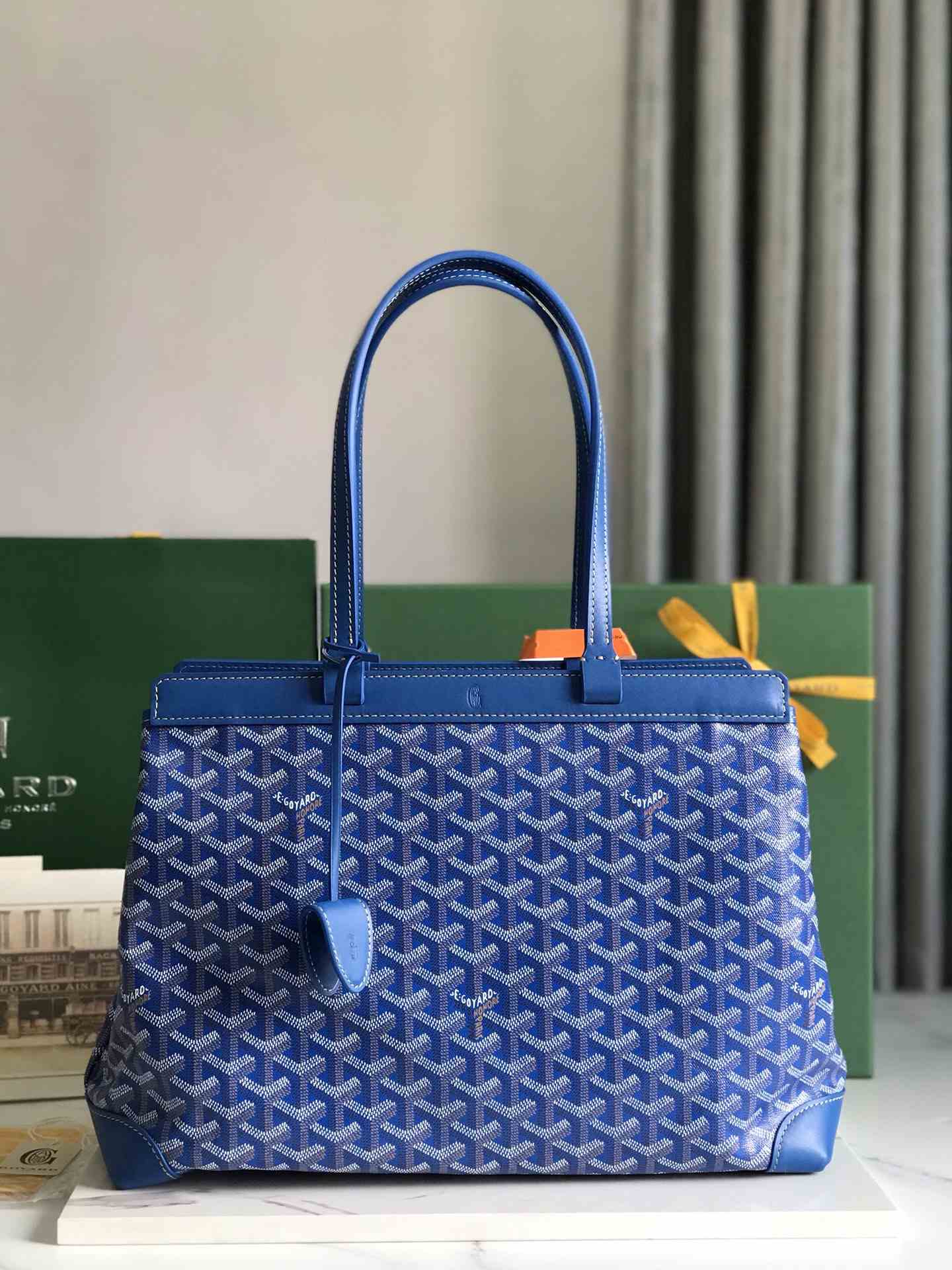 Goyard Bellechasse Biaude PM Bag Sky Blue