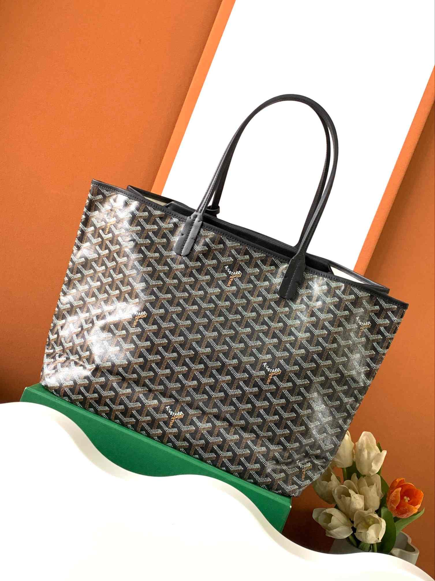 Goyard Goyardine Isabelle Tote Bag Black
