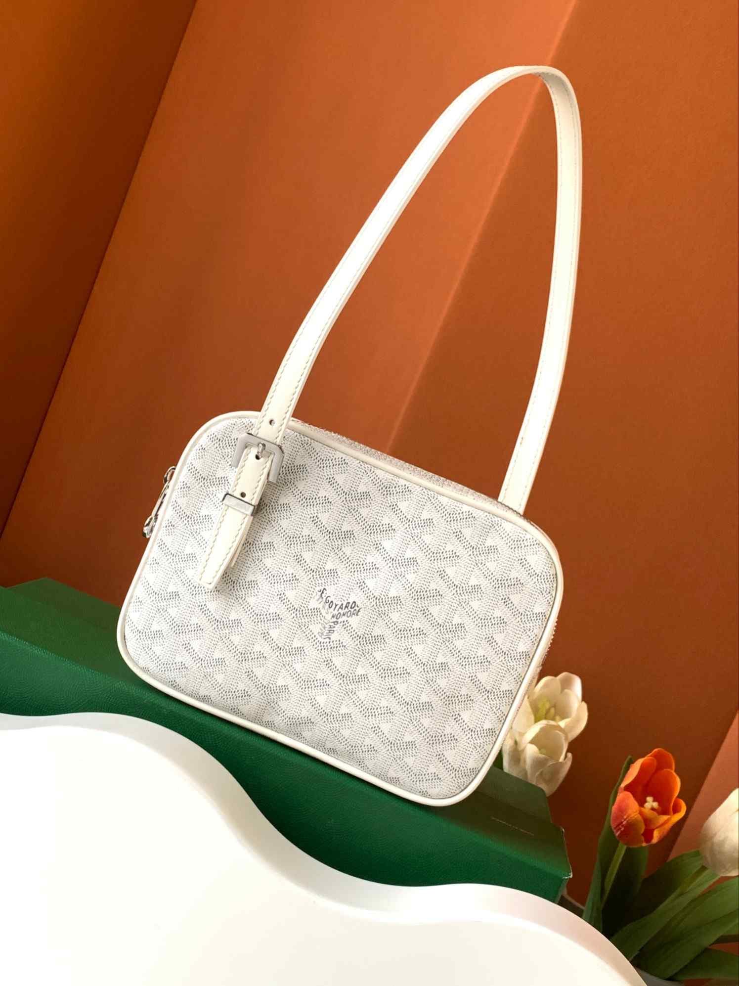 Goyard Goyardine Yona Bag White