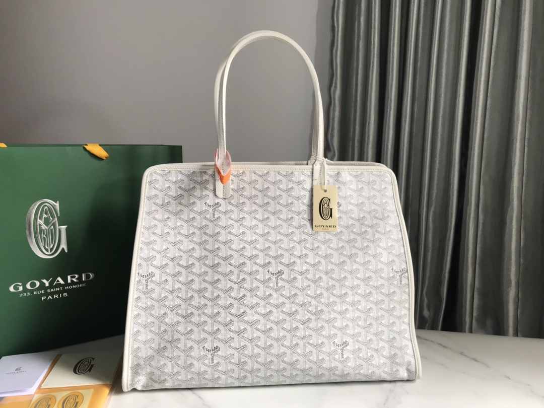 Goyard Hardy PM Bag White