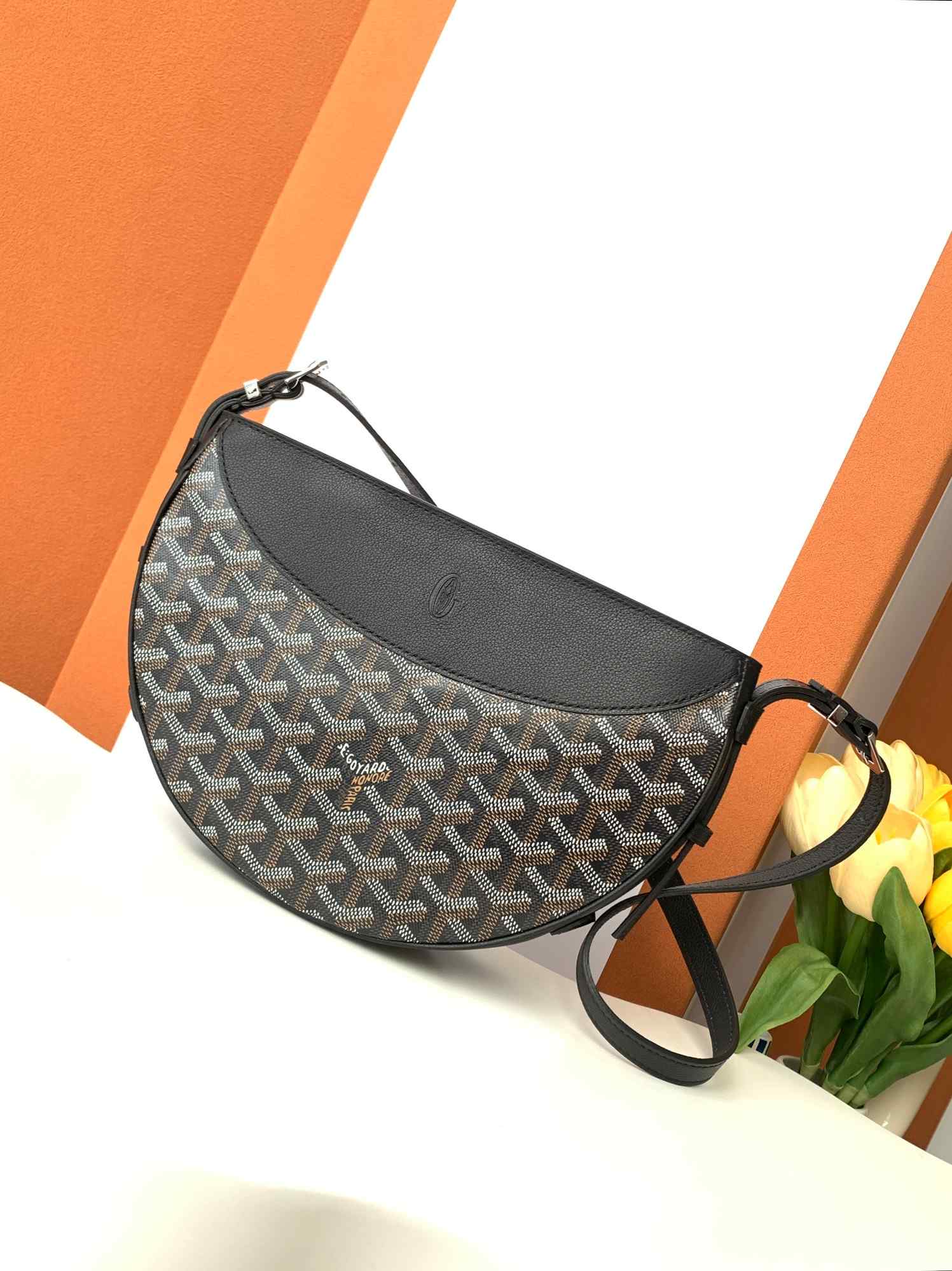 Goyard Hirondelle Bag Black
